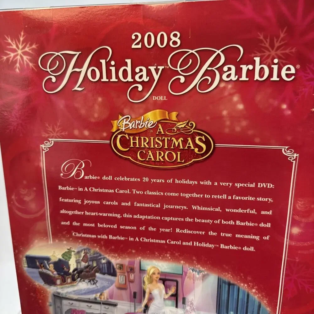 2008 Holiday Barbie Doll 20 Year Celebration Mattel L9643